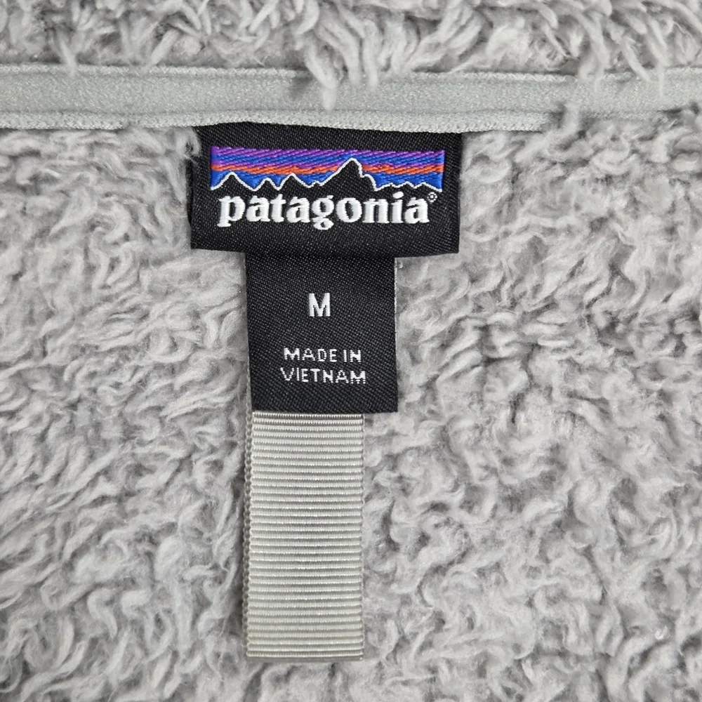 Patagonia Gray Fleece Teddy Pullover Size‎ M